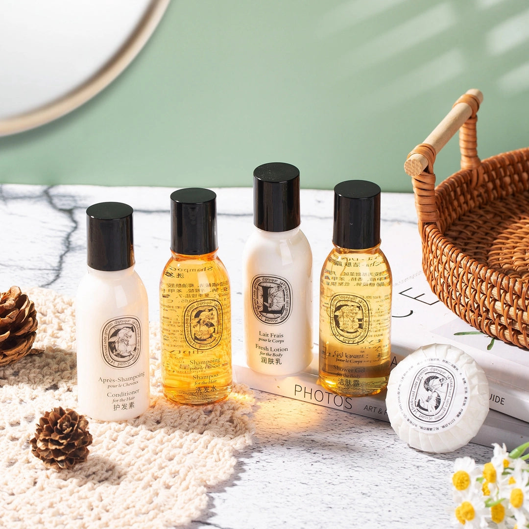 DIPTYQUE L'ART DU SOIN Shampoo & Conditioner & Shower Gel & Body Lotion & Soap 50ML