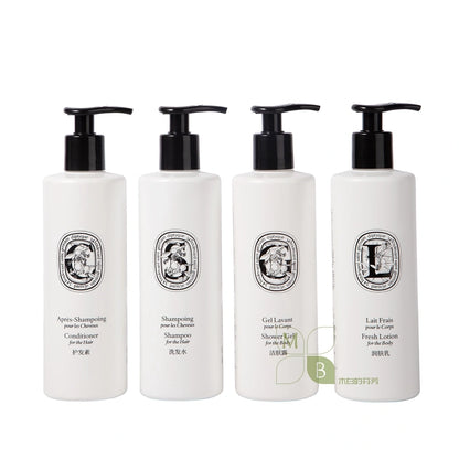 DIPTYQUE L'ART DU SOIN Shampoo & Conditioner & Shower Gel & Body Lotion 290ML
