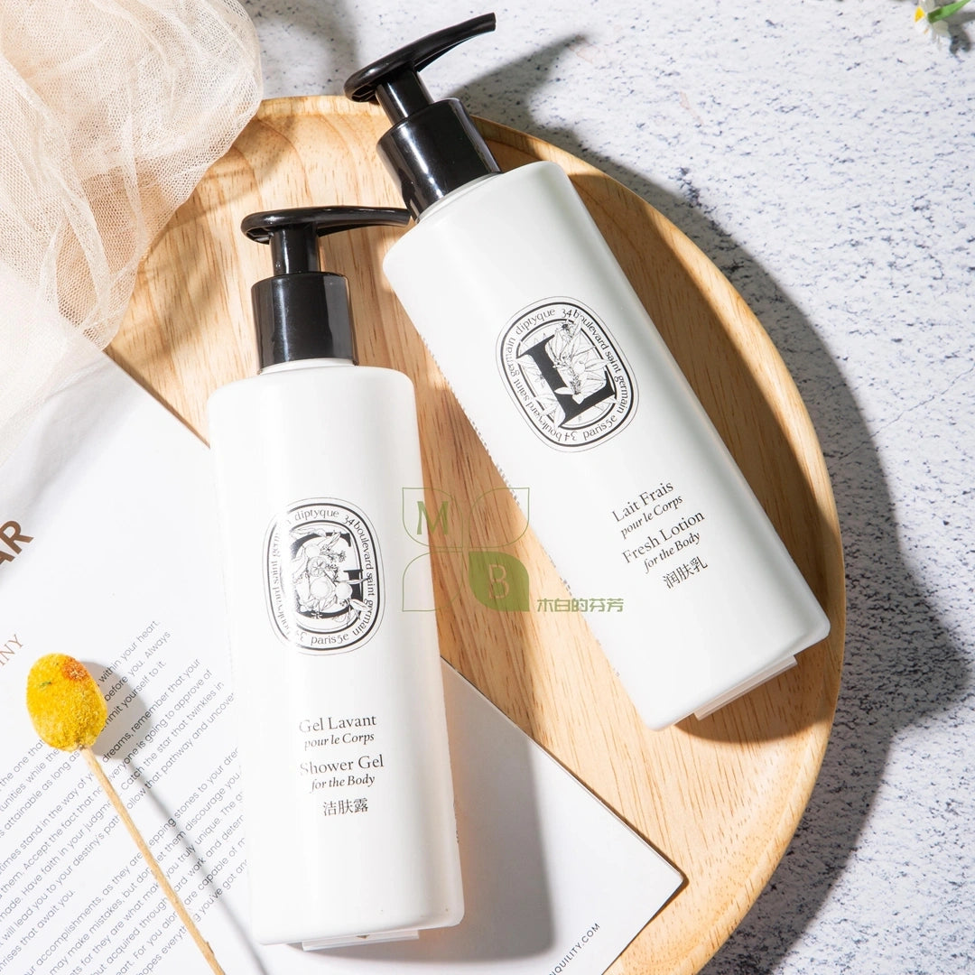 DIPTYQUE L'ART DU SOIN Shampoo & Conditioner & Shower Gel & Body Lotion 290ML